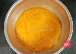 Pumpkin Cake Illustration of how to do it 4