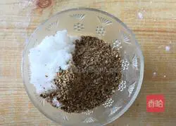 Sesame-filled sugar cake recipe 7