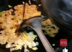 Illustration of how to make egg noodles 3