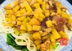 Illustration of how to make fried noodles 6