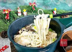 Illustration of how to make mushroom egg noodles 13