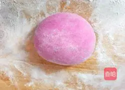 Pink Steamed Dumplings Recipe Illustration 9