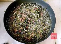 Chinese toon meat sauce noodles Illustration of how to do it 10