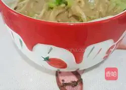 Illustration of how to make sesame noodles 7