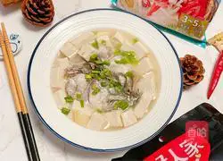 Illustration of how to make fish head and tofu soup 13