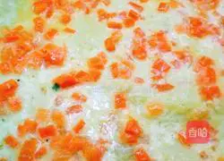 Illustration of how to make two-color egg rolls 5