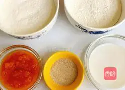 Illustration of how to make imitation corn buns 1