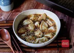 Sour Soup Illustration of how to make dumplings 12