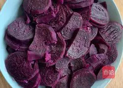 Illustration of how to make purple sweet potato and rose steamed buns 3