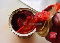 Illustration of how to make hand-made egg and tomato noodles 6