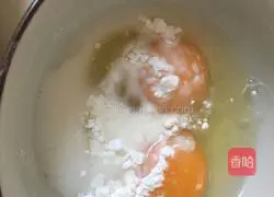 Illustration of how to make omurice rice 6