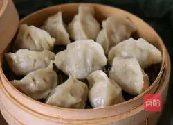 Illustration of how to make steamed pickled cabbage dumplings 7