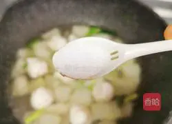 Winter Melon Fish Ball Soup Recipe Illustration 13