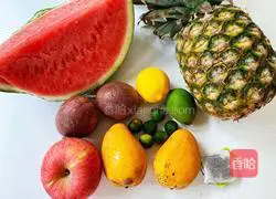 Super King Fried Fruit Tea Recipe Illustration 1