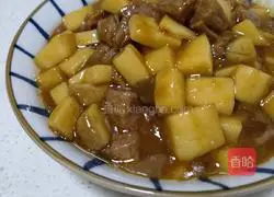 Illustration of how to make fried beef cubes with king oyster mushrooms 11
