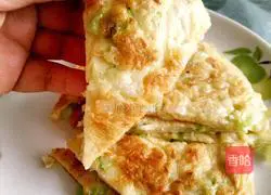 Illustration of how to make vegetable and egg pancakes 15