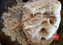 Illustration of how to make sugar buns with peanut filling 4