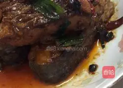 Illustration of braised fish fillets 7