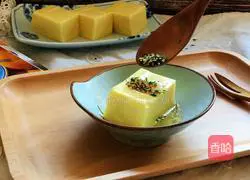 Illustration of how to make seaweed, pine, egg and tofu 7