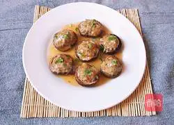 Illustration of how to make meat stuffed with mushrooms 15