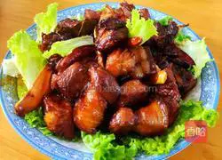 Illustration of how to make braised pork 12