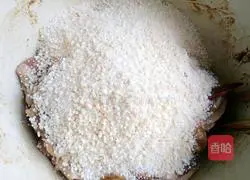 Illustration of how to make steamed pork with rice flour 16