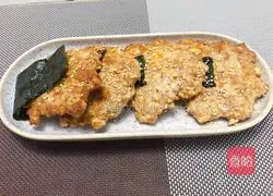 Illustration of how to make tofu and chicken patties 12