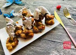 honey Illustration of how to make grilled chicken legs with sauce 1