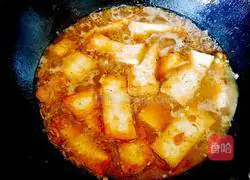 Illustration of how to make sand tea tofu 8