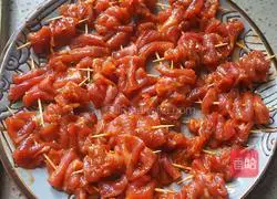 Illustration of how to make toothpick beef 3