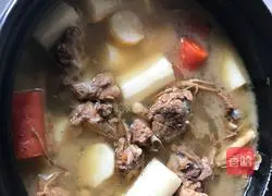 Illustration of how to make healthy pork rib soup 5