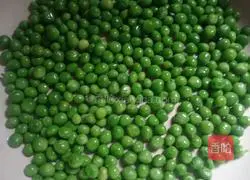 # steamed vegetables# Illustration of how to make steamed peas 3