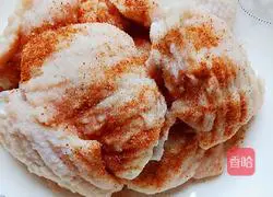 Illustration of home-cooked chicken wings 3