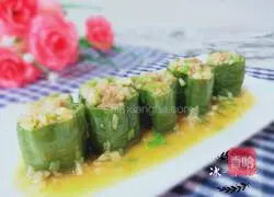 Illustration of how to make meat stuffed with pepper 9