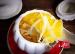 Illustration of how to make fresh orange radish (relieving cough and reducing phlegm) 8