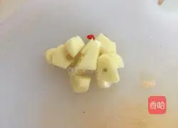 Illustration of how to make fried meat with green pepper 2