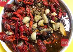 Oil simmer Illustration of how to make prawns 8