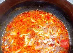 Illustration of how to make boiled pork slices 8