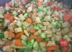 Illustration of Homemade Kung Pao Chicken 11