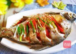 Illustration of how to make steamed bream 9