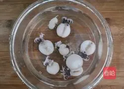 Three-vegetarian cuttlefish recipe 5