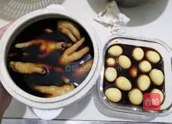 Illustration of how to make vinegar chicken feet 7