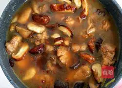 Illustration of how to make braised chicken legs 11