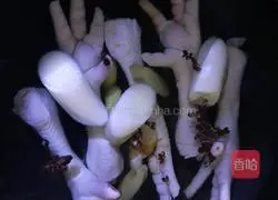 Illustration of Korean Spicy Stir-fried Potato and Chicken Feet 3