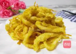 Illustration of how to make spiced whitebait 8