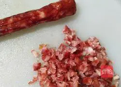 Illustration of how to make pan-fried taro cake 4