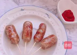 Illustration of homemade crispy small intestine 13