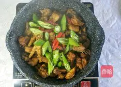 Illustration of how to make spicy and delicious spicy chicken 9