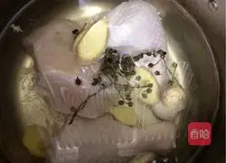 Illustration of how to make pepper and sesame chicken 1