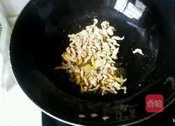 Lotus root Illustration of how to make fried shredded pork 5